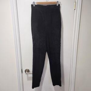 Vintage Danier Black Suede Pants